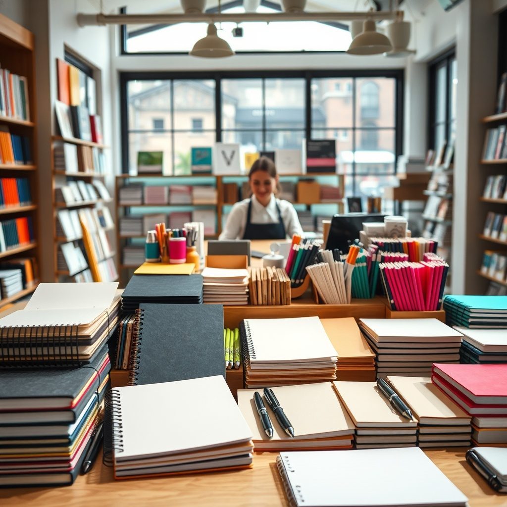 Stationery supplies at Deskink