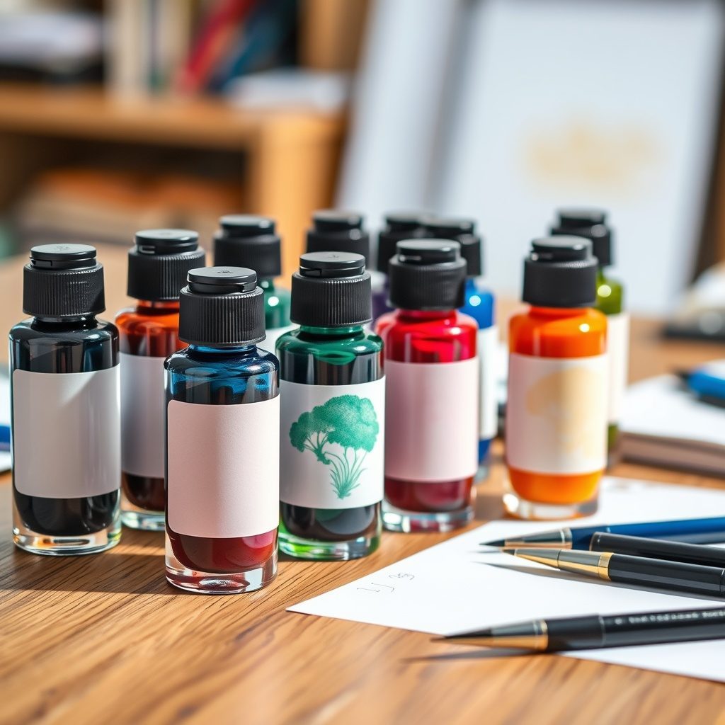 Selection of Pen Inks