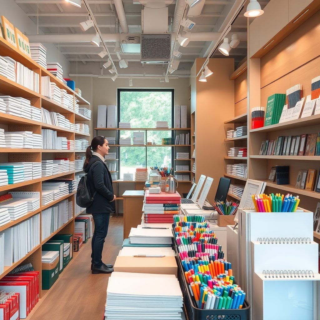 Stationery supplies collection